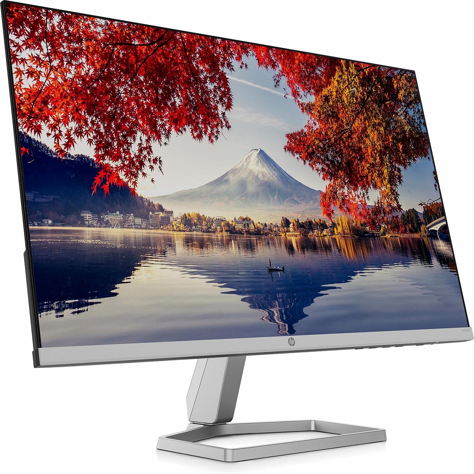 Монітор HP M24f 24 дюйми Full HD IPS 75Hz 5мс VGA HDMI сріблясто-чорний, фото №4