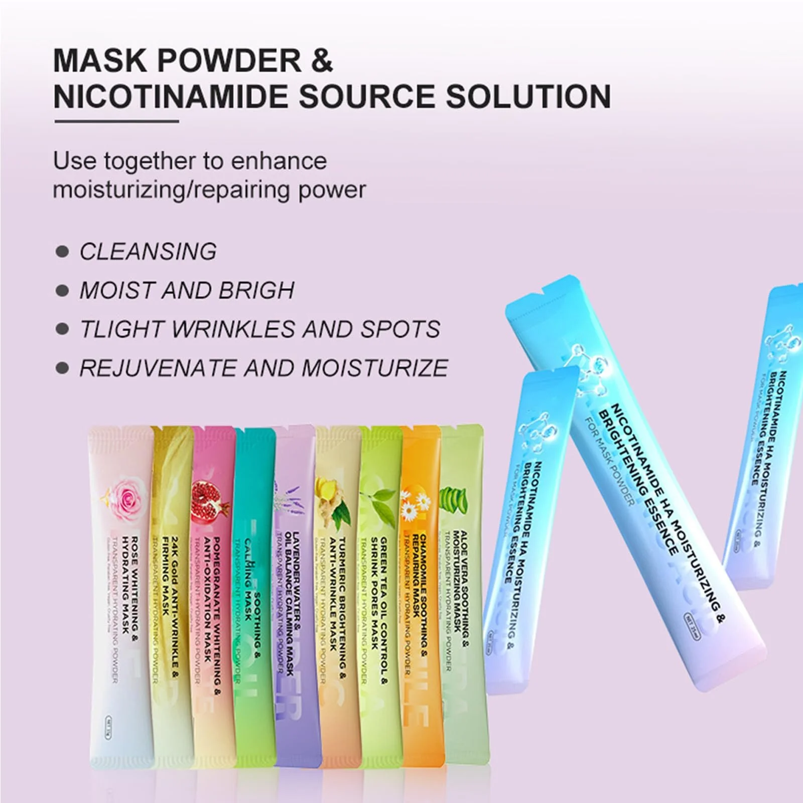 Маска-желе порошок для обличчя з аксесуарами для спа-моделювання, фото №4 Маска-желе порошок для обличчя з аксесуарами для спа-моделювання, фото №4