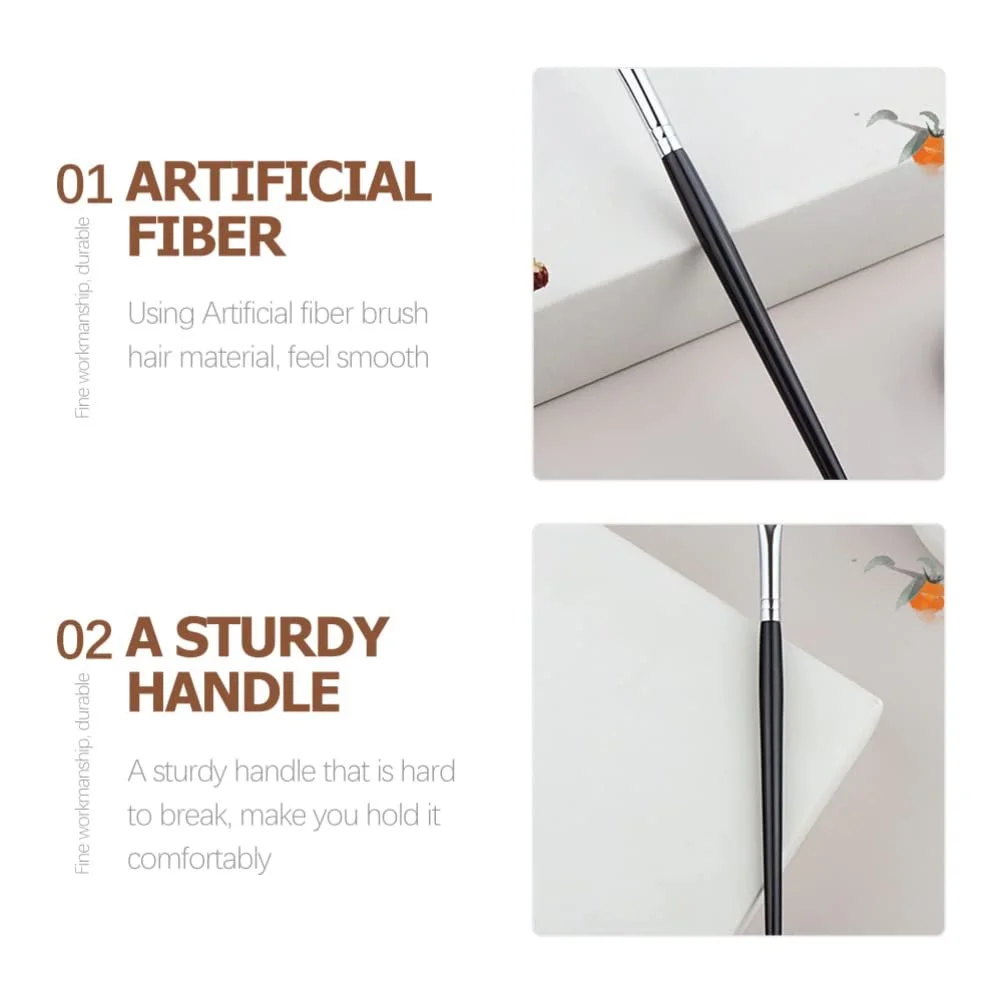 Пензлі для підводки LALAFINA Fine Angled Precision Gel Eyeliner, тонкий, плаский, для косметики, фото №3