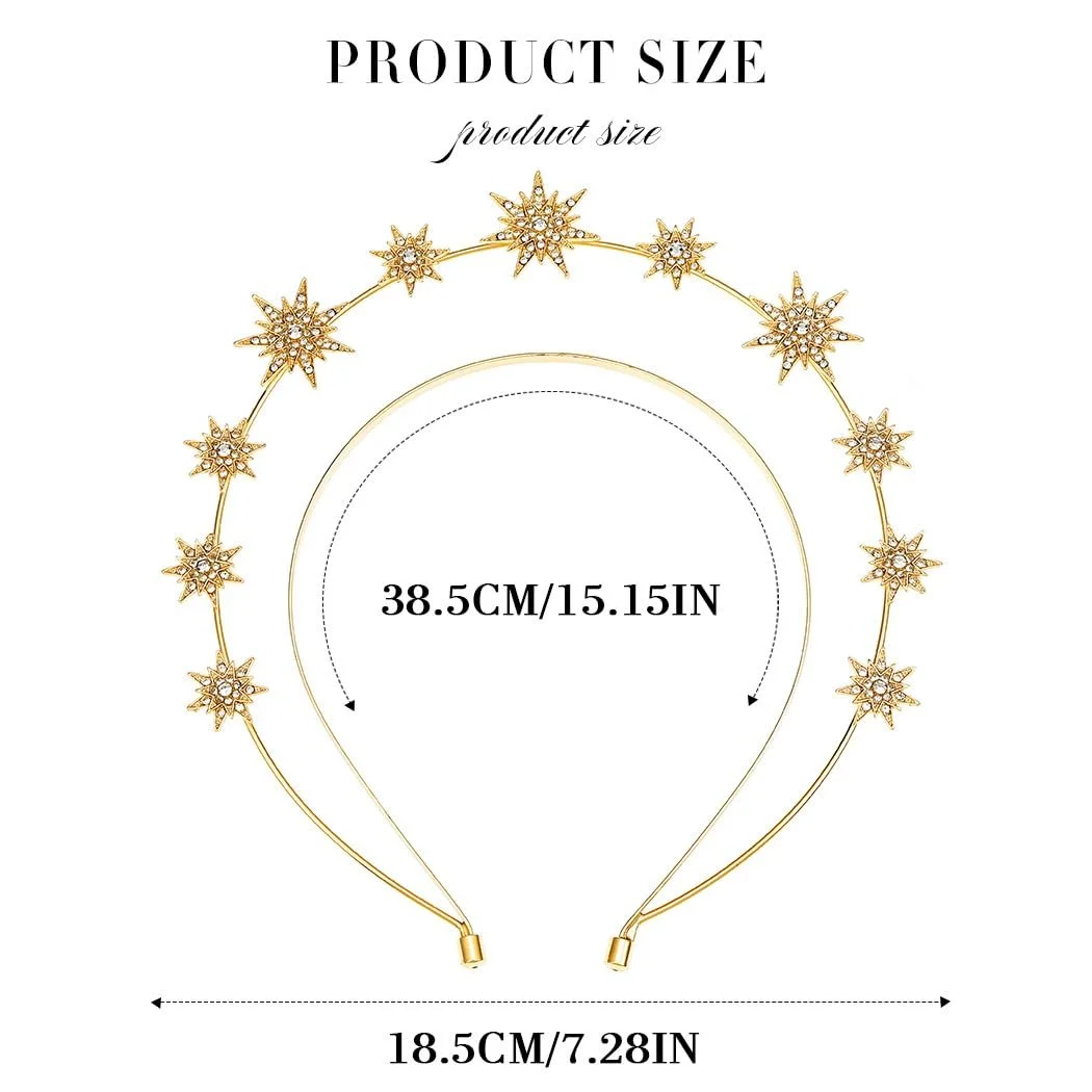 Обруч для волосся Reaky Діадема з кришталевими стразами, фото №6