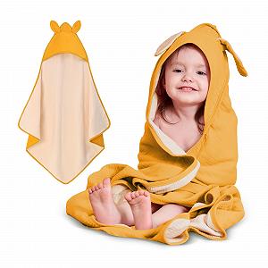 Полотенце для ванны детское с капюшоном 85 x 85 см - Фото 1