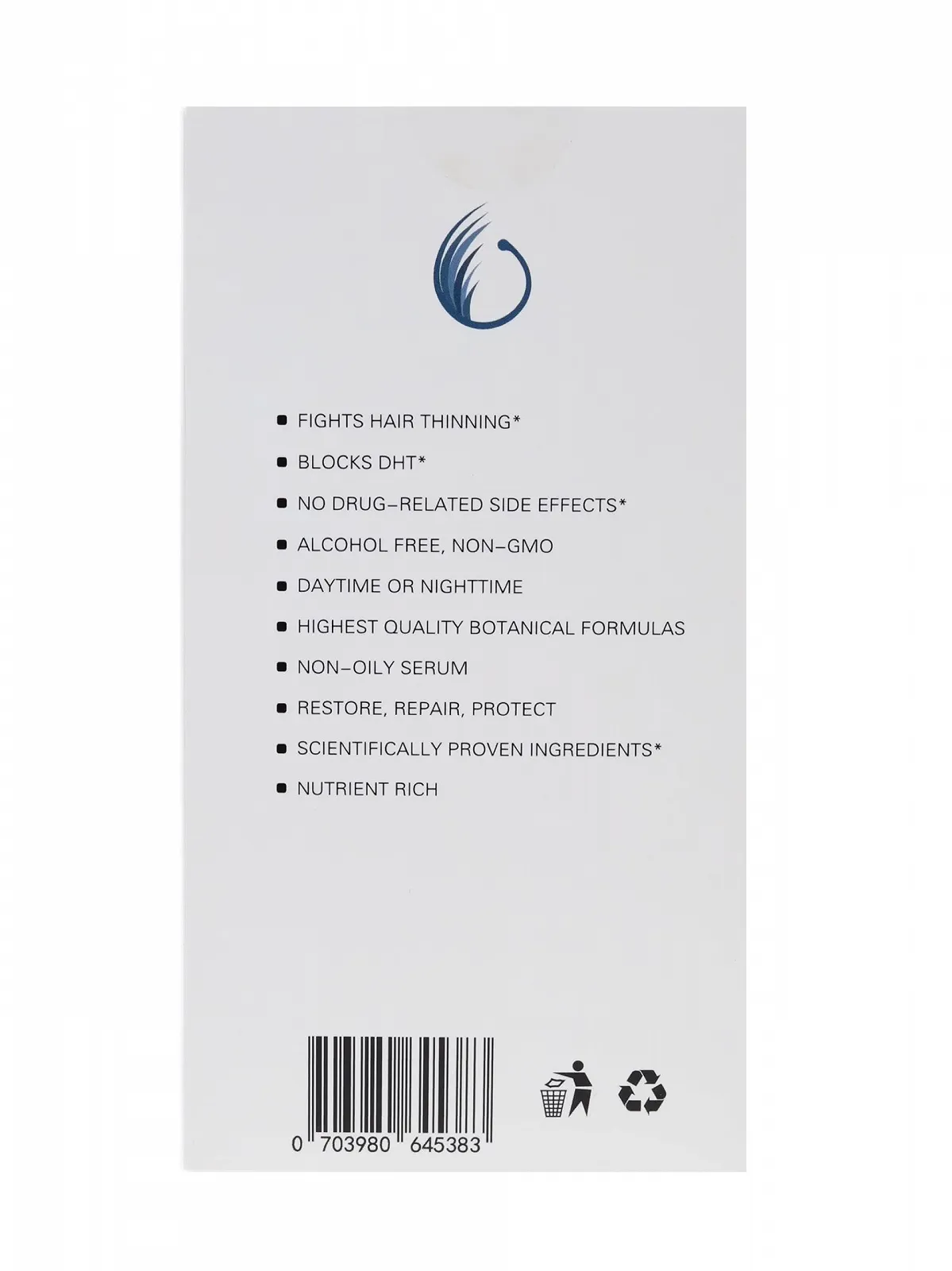 Набір для росту волосся HAIRMETTO Сироватка Олія, фото №7 Набір для росту волосся HAIRMETTO Сироватка Олія, фото №7