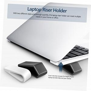 Подставка для ноутбука Регулируемая по высоте, нескользящая с функцией охлаждения, эргономичная для клавиатуры, 4 шт. synthetic.ua - Фото 1