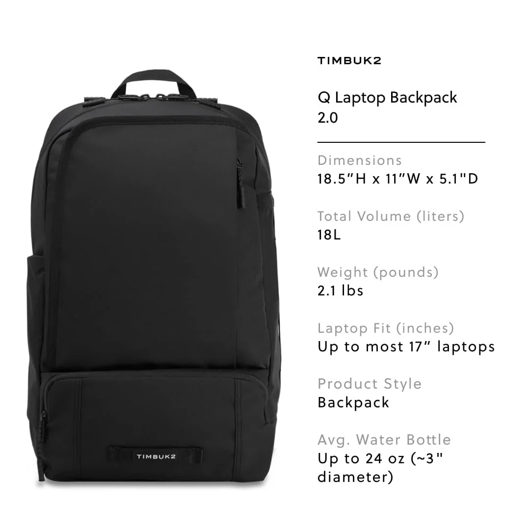 Рюкзак Timbuk2 Q Pack 3960 для ноутбука 17 дюймів, фото №2