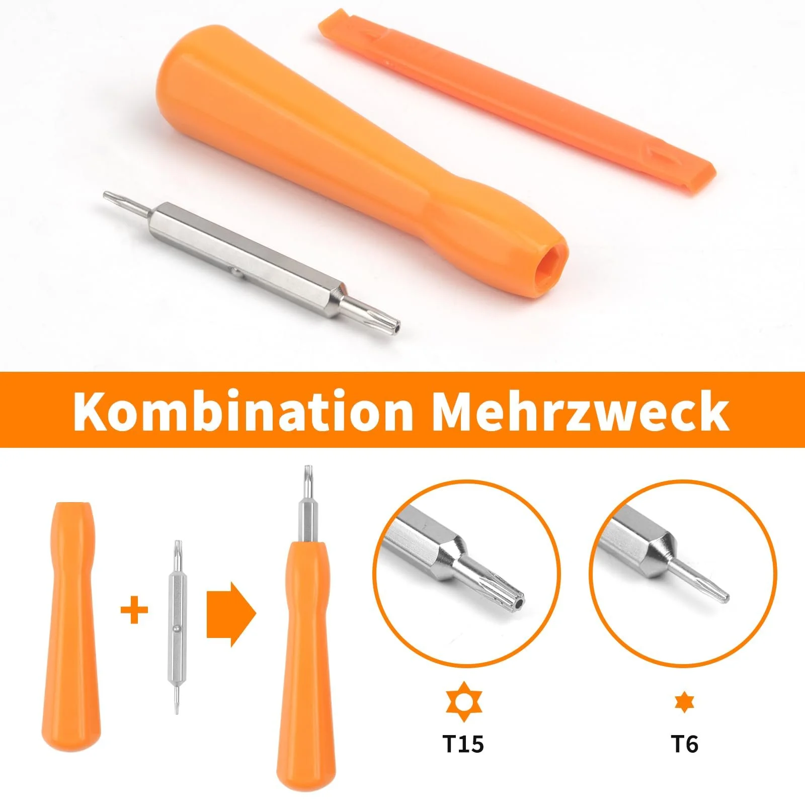 Набір викруток для відеодзвінка Ring T6 T15 двосторонні 3 шт., фото №4