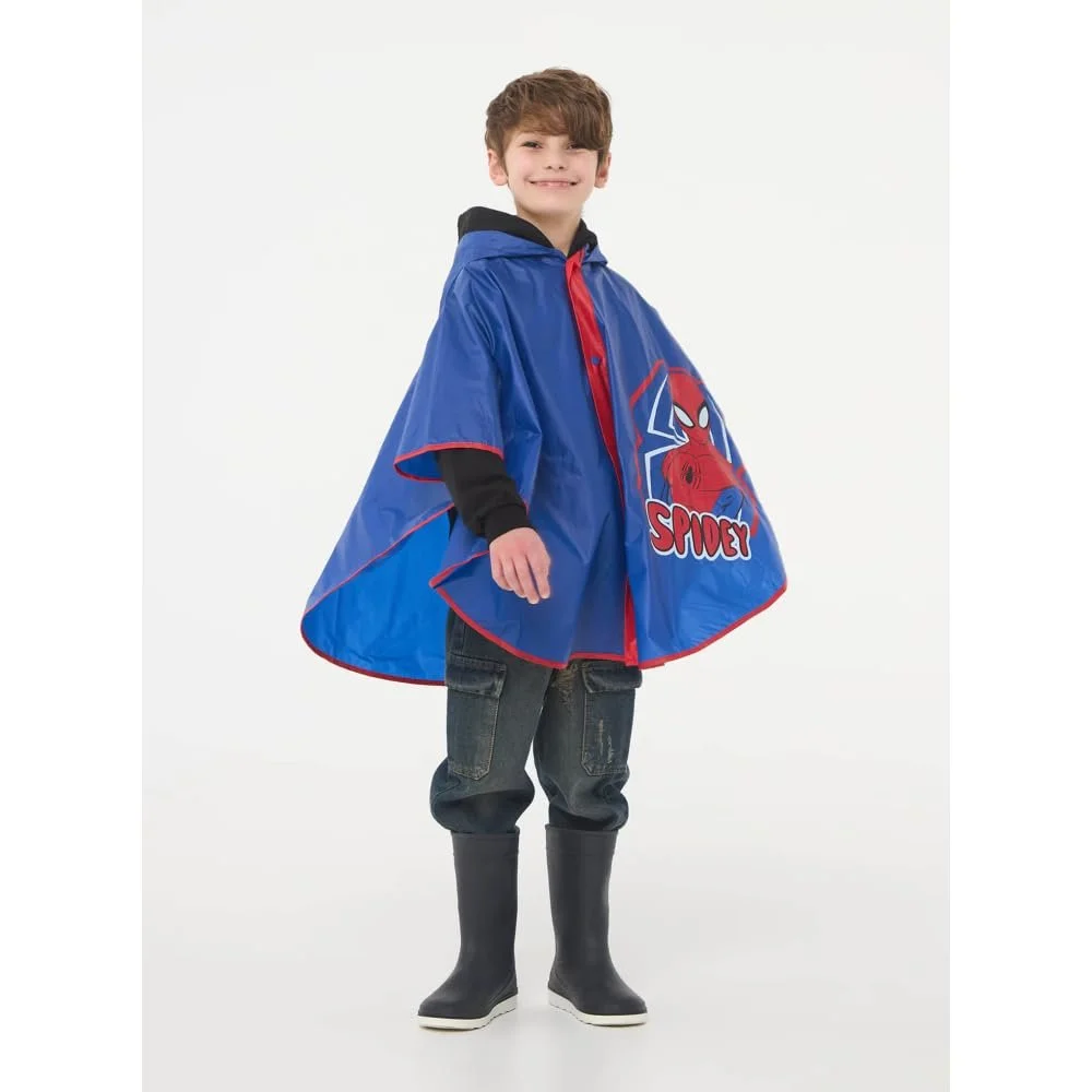 Дощовик CARTOON Людина-павук Marvel з капюшоном та застібкою на ґудзиках, фото №5 Дощовик CARTOON Людина-павук Marvel з капюшоном та застібкою на ґудзиках, фото №5