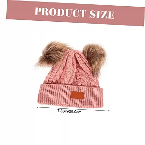 Шапка з двома помпонами PACKOVE - Фото 1