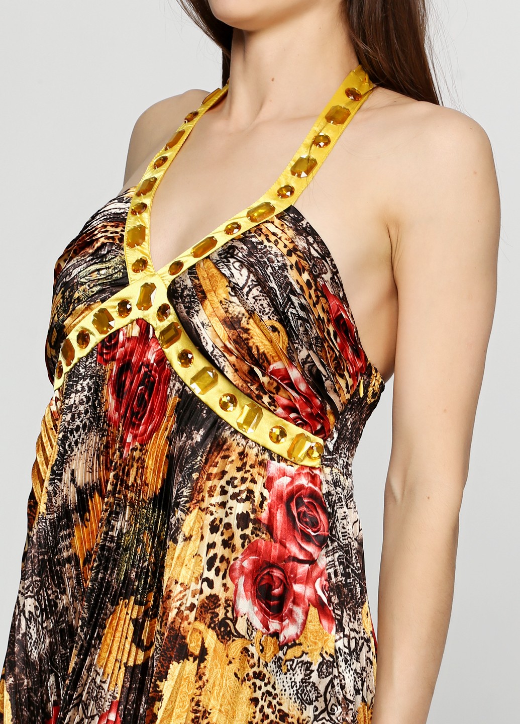 Платье Zizi 36 Черный (CH-19116_Black-Yellow), фото №3 Платье Zizi 36 Черный (CH-19116_Black-Yellow), фото №3