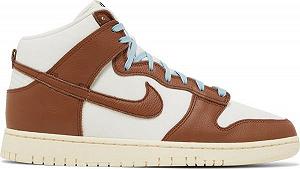 Кроссовки Nike Dunk High Retro Premium Brown, размер 44 synthetic.ua - Фото 1