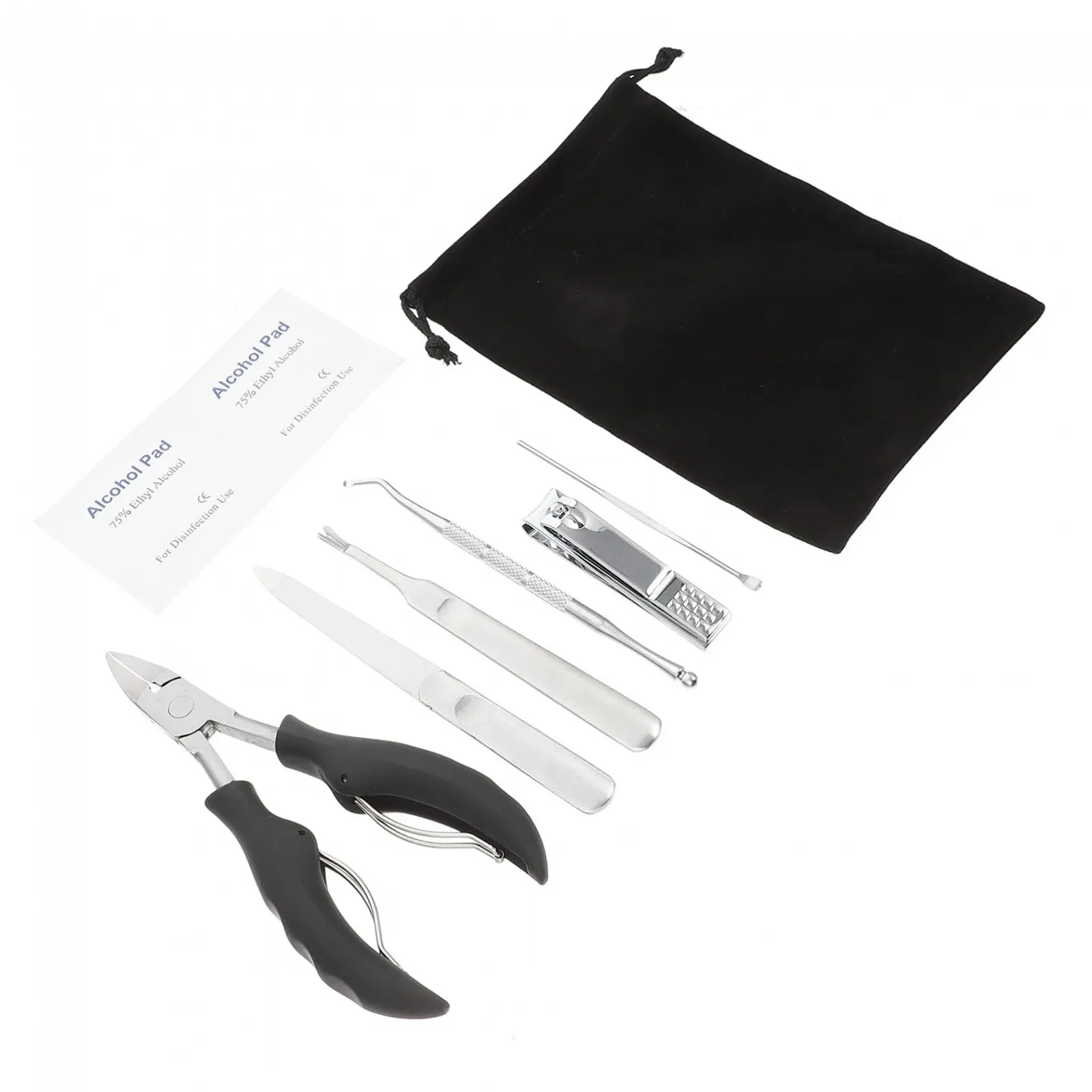 Набор для маникюра и педикюра PACKOVE 7 шт. из нержавеющей стали для ногтей рук и ног, фото №1 Набор для маникюра и педикюра PACKOVE 7 шт. из нержавеющей стали для ногтей рук и ног, фото №1