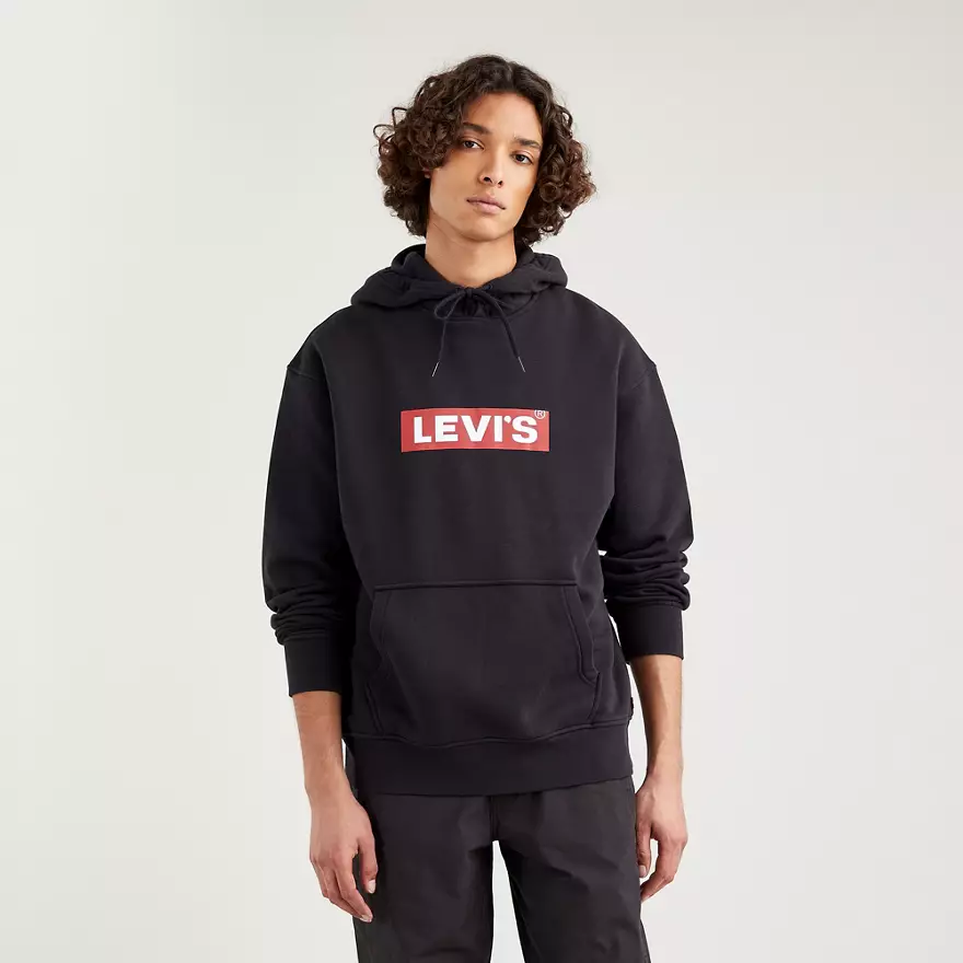 Джемпер LEVI'S Men's logo printed hoodie М, фото №1
