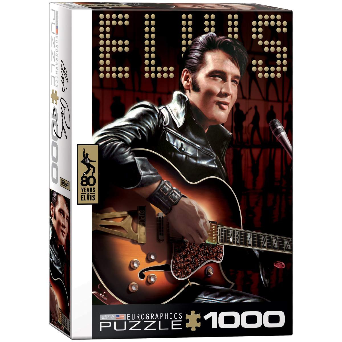 Пазл Eurographics Elvis Portrait 1000 деталей Разноцветный, фото №1