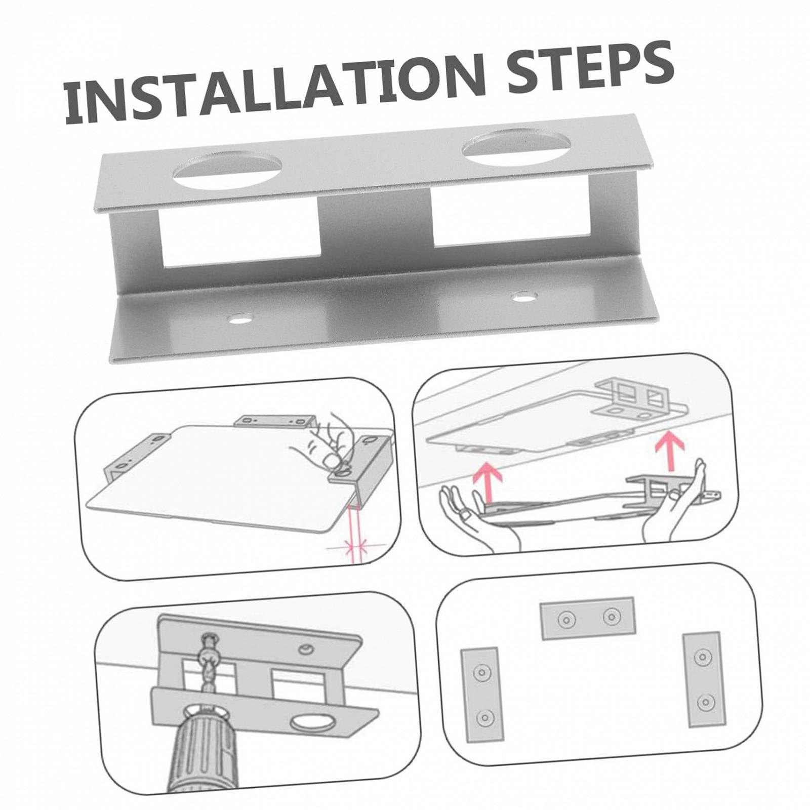 Підставка Типу Під стіл Homoyoyo Алюмінієва для ноутбука/планшета Срібляста, фото №4 Підставка Типу Під стіл Homoyoyo Алюмінієва для ноутбука/планшета Срібляста, фото №4