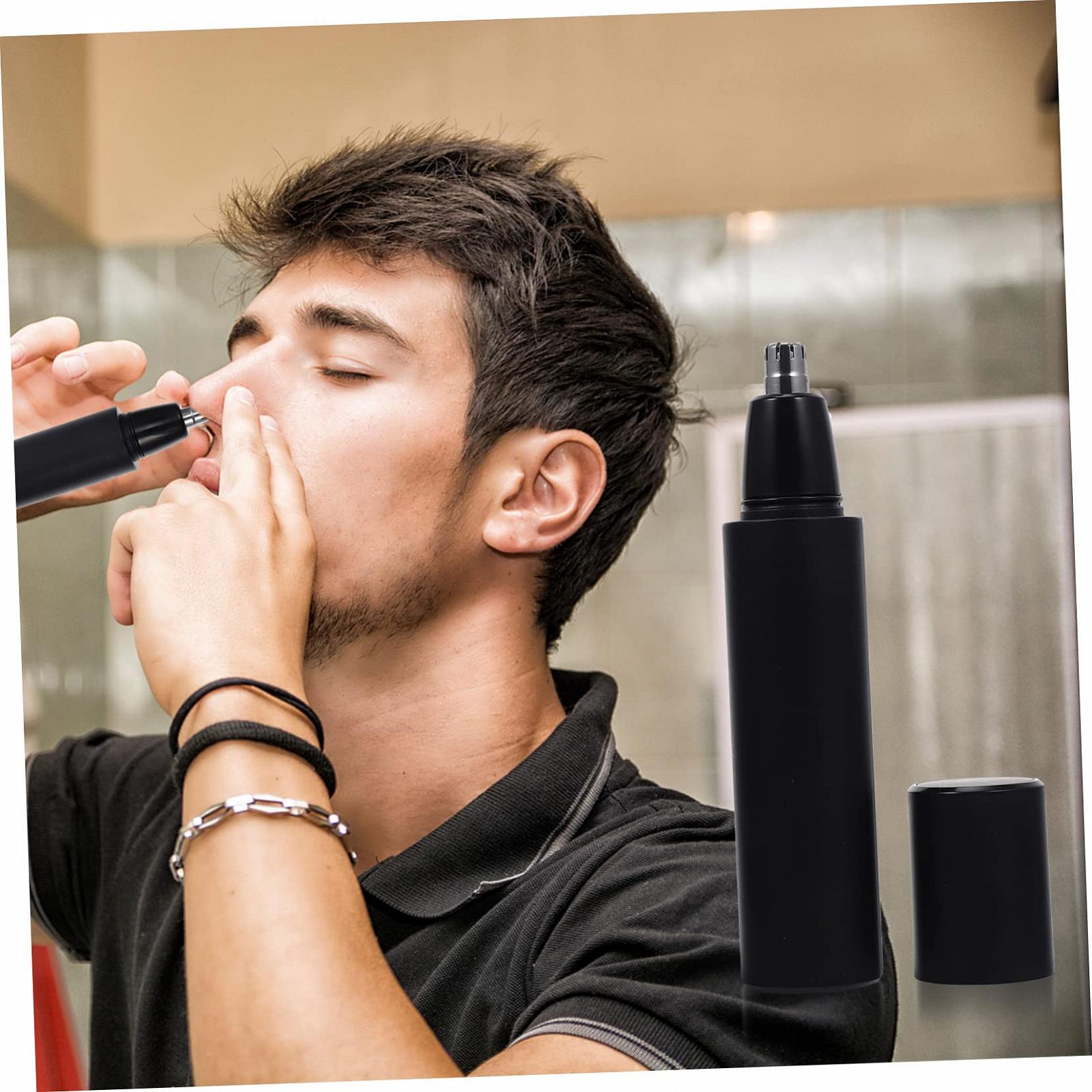 Триммер HOMSFOU Pack для волос в ушах и носу из алюминиевого сплава Чёрный, фото №6