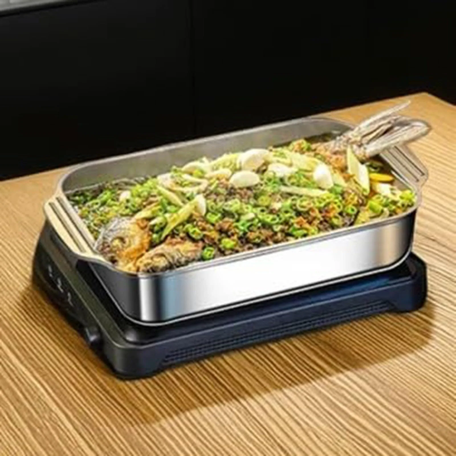 Форма для лазаньи нержавеющая сталь с крышкой и ручками 46 x 28 x 6 см толщина 2 мм промышленный класс качества, фото №4 Форма для лазаньи нержавеющая сталь с крышкой и ручками 46 x 28 x 6 см толщина 2 мм промышленный класс качества, фото №4