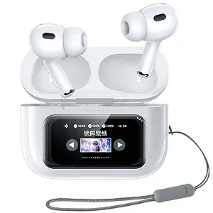 Купити Вакуумні бездротові навушники з екраном Remax Cozypods W30N TWS - Фото 1 Вакуумні бездротові навушники з екраном Remax Cozypods W30N TWS - Фото 1