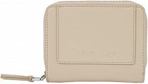 Гаманець Calvin Klein Ck Set Zip Around W/Flap Md Сірий (Doeskin) - Фото 1