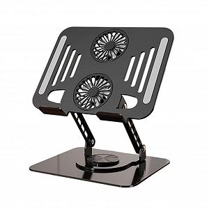 Регулируемая Подставка для Ноутбука Складная Охлаждающая Подставка Эргономичная Держатель для Компьютера Складной Держатель для Компьютера | Портативные Аксессуары для Ноутбука для Стола, Офиса, Дома, Общежития - Фото 1