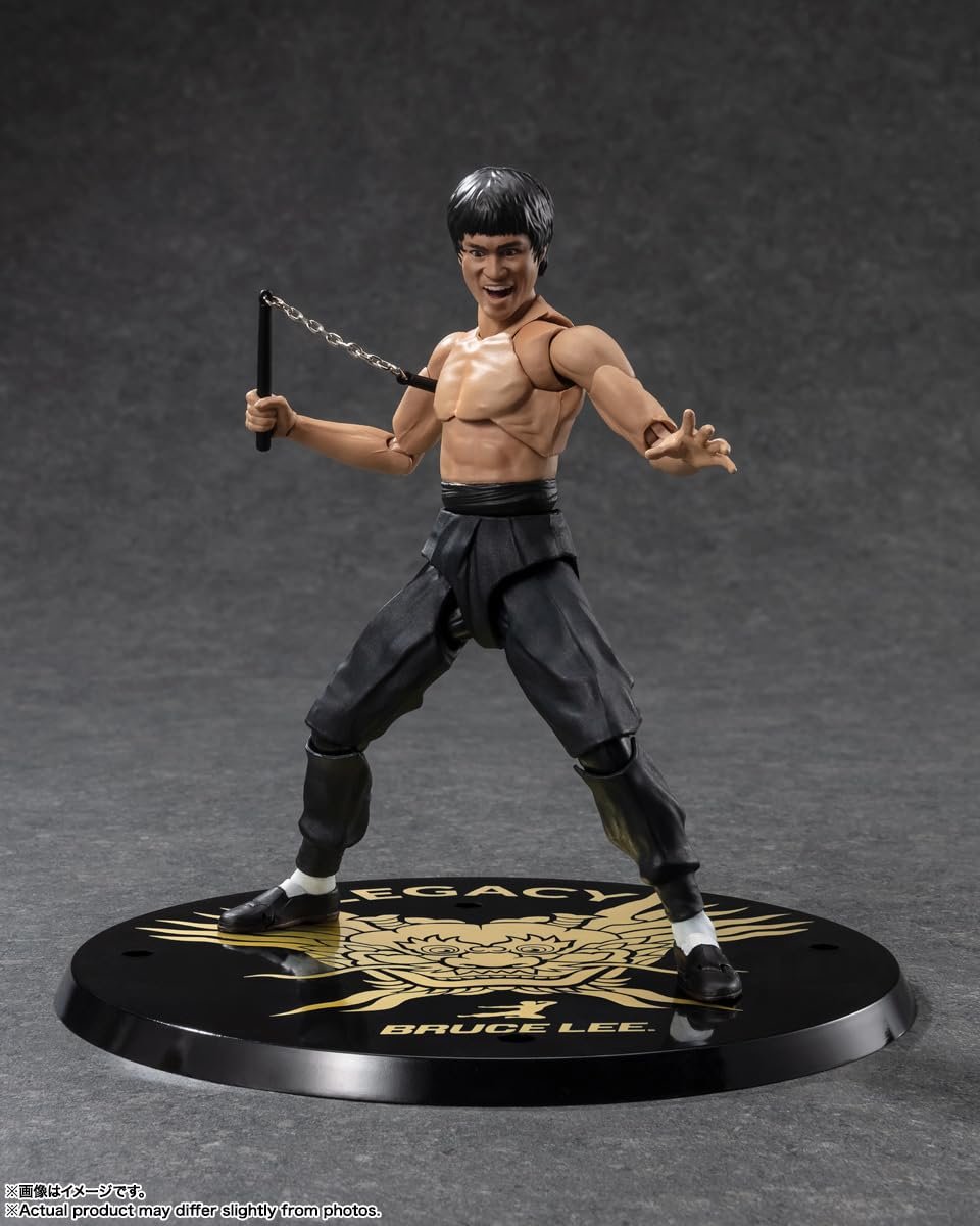 Екшн-фігурка Tamashii Nations Bruce Lee Legacy 50th Ver. Bandai Spirits S.H.Figuarts, фото №2