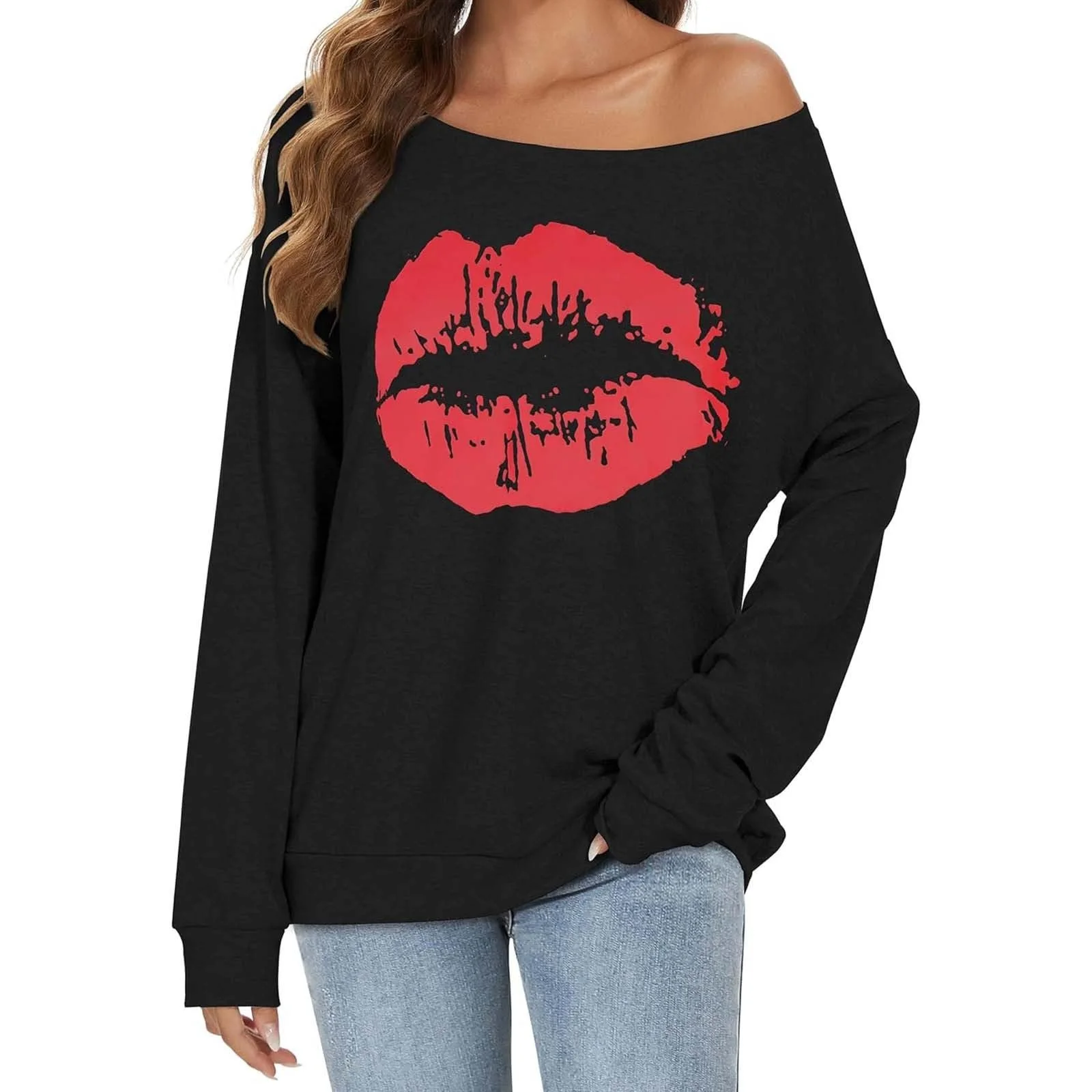 Светр Générique Новорічний Жіночий Зимовий Elk Червоний, фото №3 Светр Générique Новорічний Жіночий Зимовий Elk Червоний, фото №3