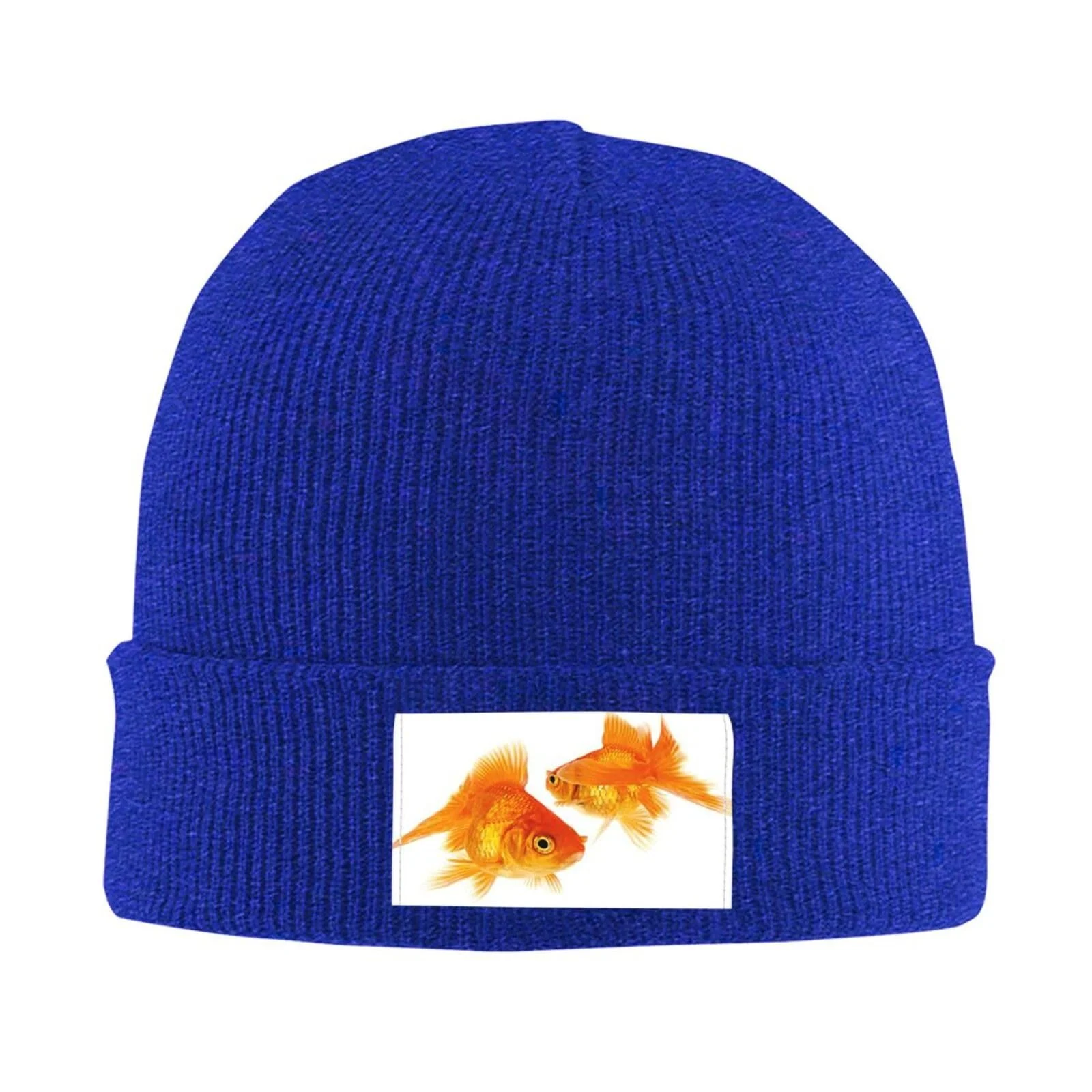 Шапка JBYJBX с принтом золотой рыбки, тонкая, фото №2 Шапка JBYJBX с принтом золотой рыбки, тонкая, фото №2