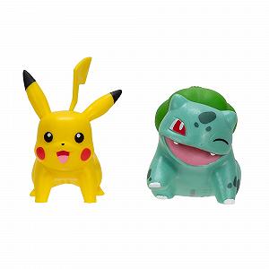 Бойові Фігурки Pokémon Pikachu та Bisasam 5 см - Фото 1