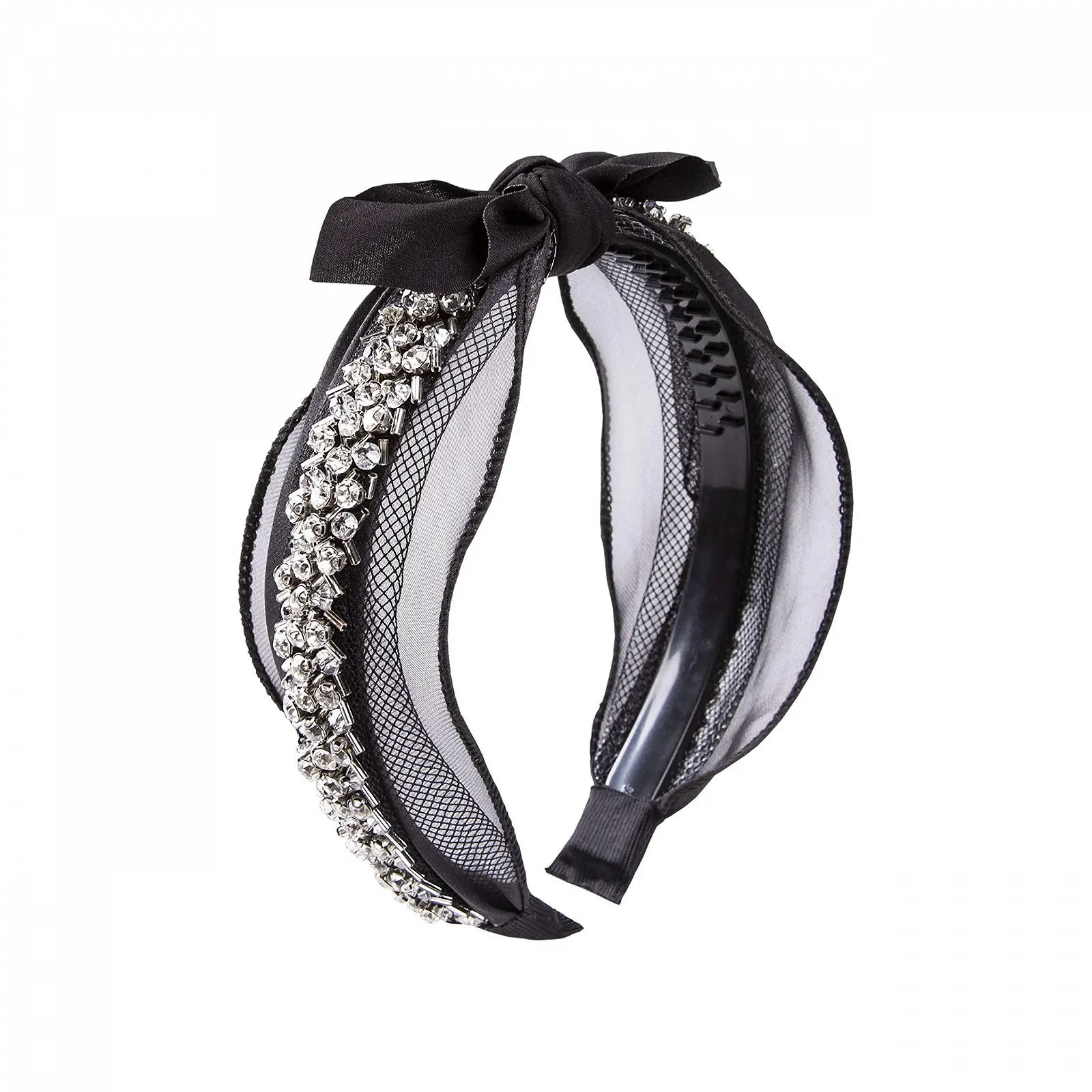 Жіночий Обруч для волосся з кристалами та стразами для елегантних церемоній та вечірок, фото №2 Жіночий Обруч для волосся з кристалами та стразами для елегантних церемоній та вечірок, фото №2