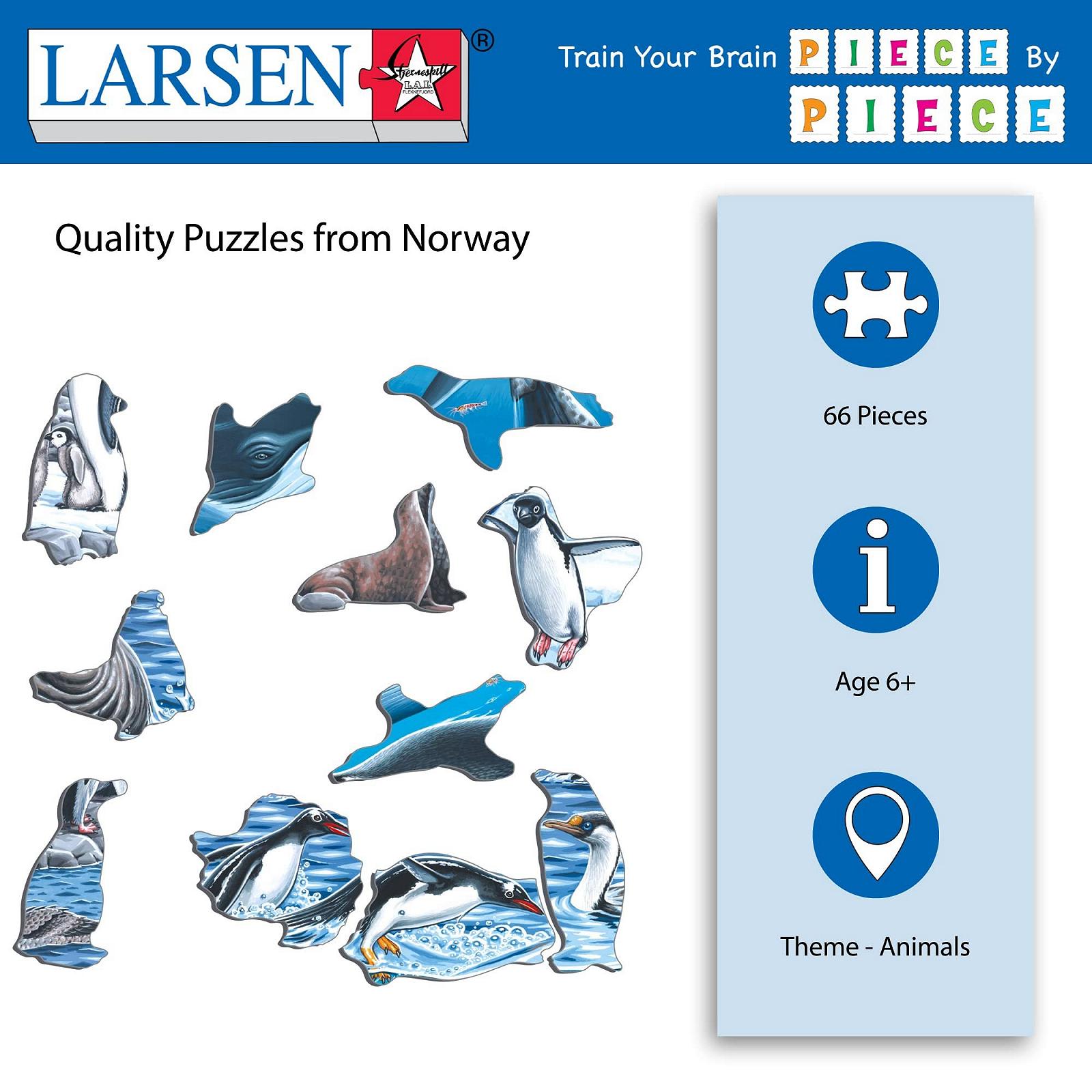 Пазл-рамка Larsen FH48 Антарктика 66 елементів, фото №3