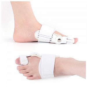 Шина для великого пальця стопи Ортопедична Hallux Valgus 2 шт Hallux Valgus Correction Pads - Фото 1