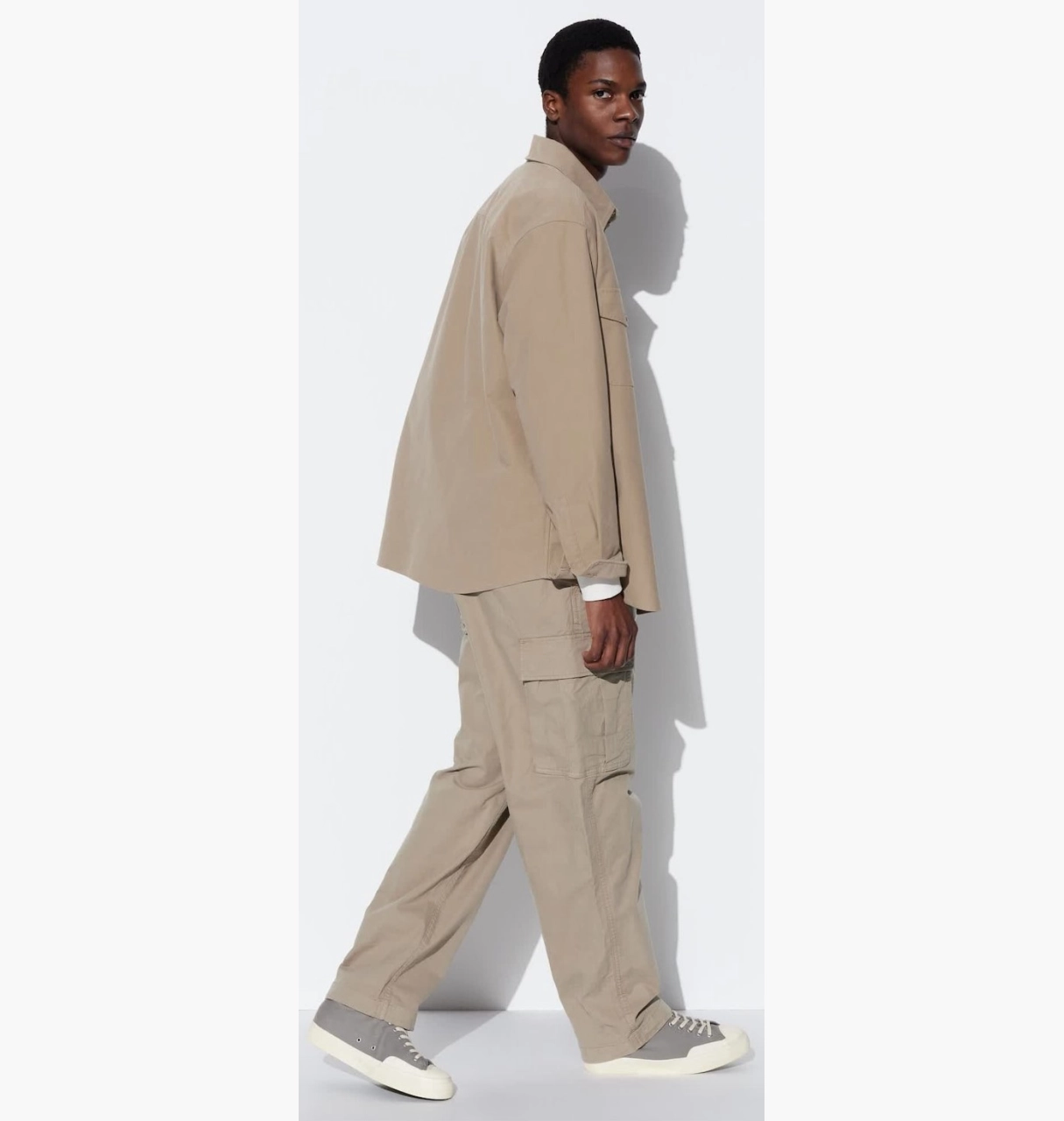 Штани унісекс Uniqlo Cargo Pants Beige 463957-31 XL, фото №5