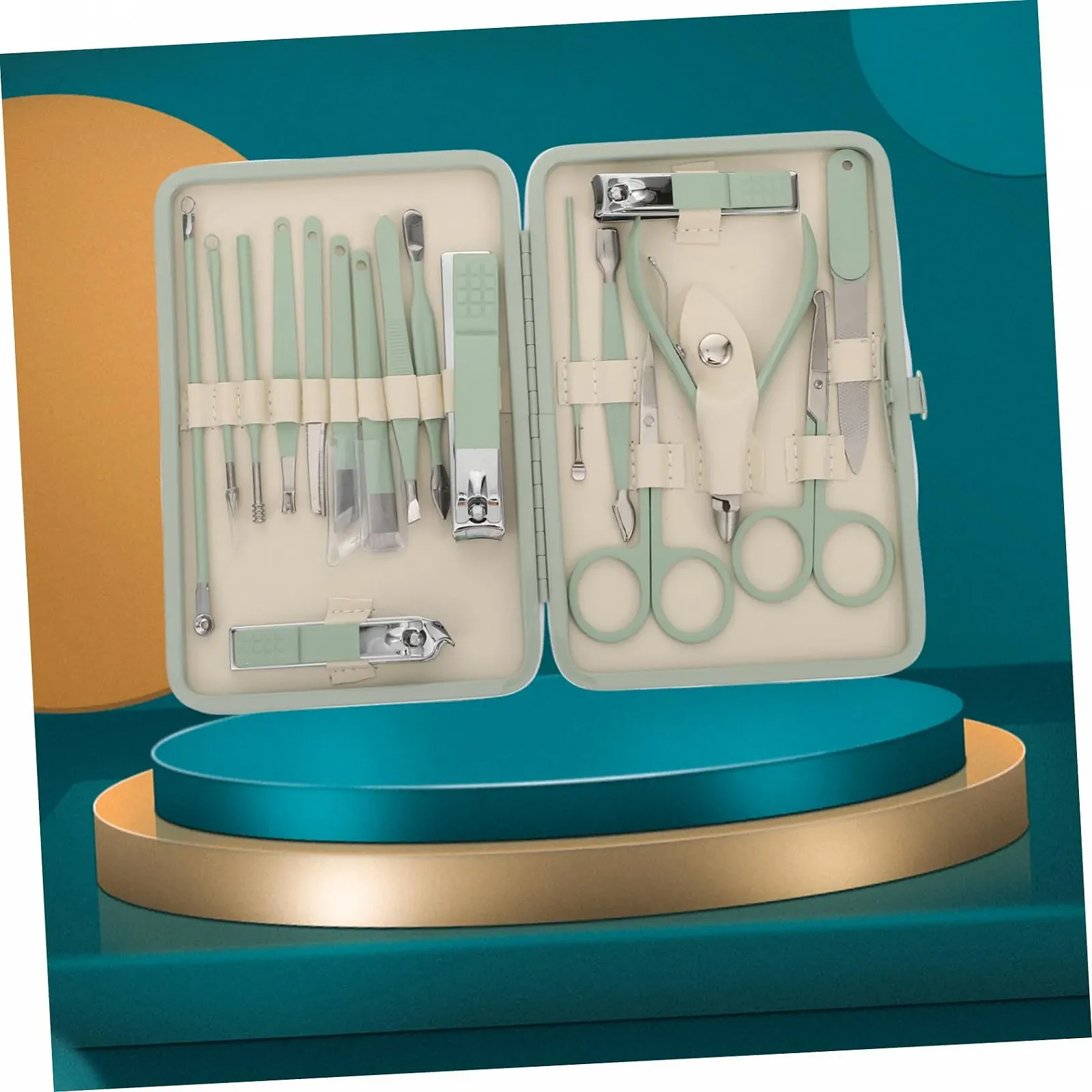 Набір для манікюру і педикюру PACKOVE 18 шт., фото №8