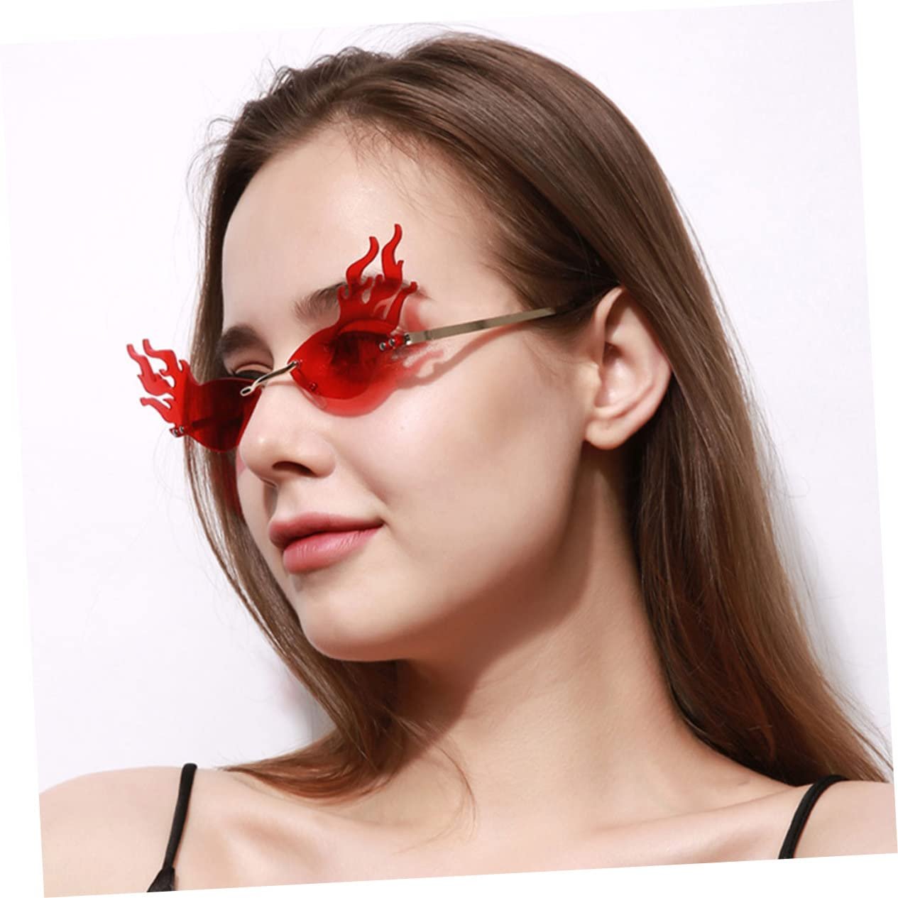 Сонцезахисні окуляри PACKOVE 8 шт Без оправи для жінок, дівчат, фото №3