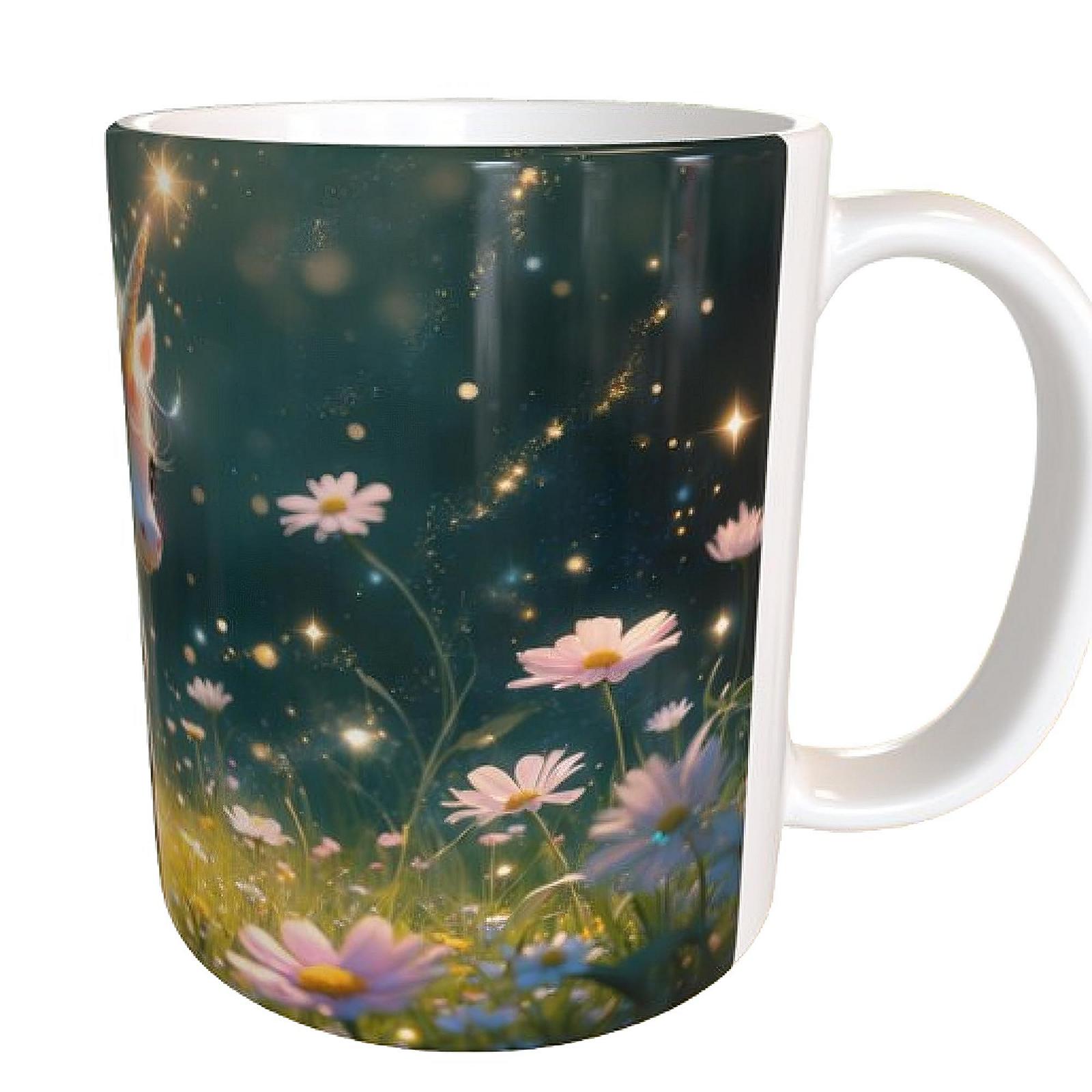 Кружка Unicorn 330 мл - Sparkling Baby Unicorn with Wings at Night - Magical Fairy Tale World - Идея подарка для детей и любителей единорогов, фото №3 Кружка Unicorn 330 мл - Sparkling Baby Unicorn with Wings at Night - Magical Fairy Tale World - Идея подарка для детей и любителей единорогов, фото №3