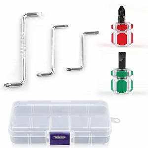 Набір викруток XXX Z Type Offset Double Sided Mini Small 5 шт. - Фото 1