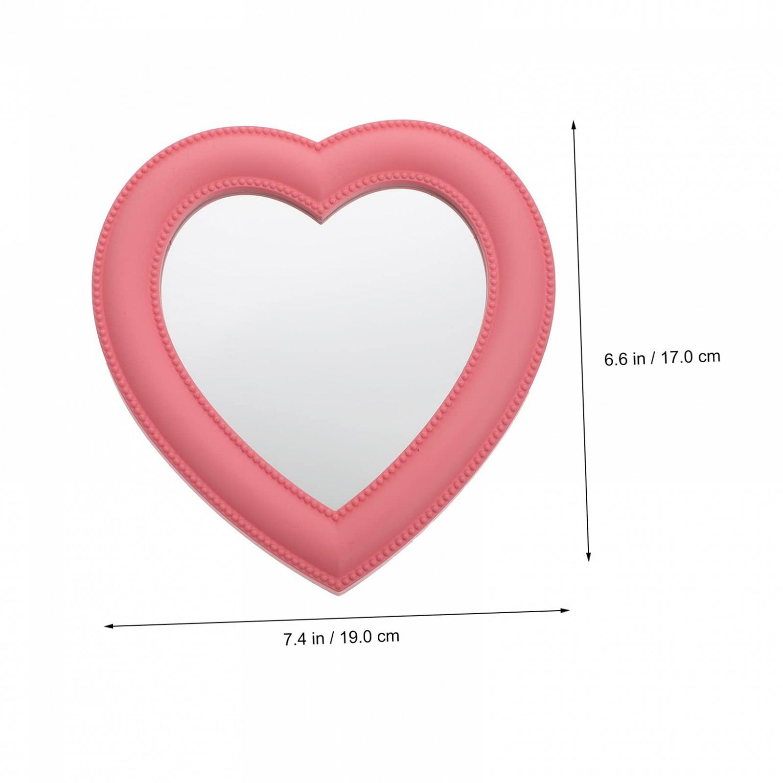 Дзеркало Angoily Schmink Herzförmiger Schminkspiegel 3 шт., фото №5 Дзеркало Angoily Schmink Herzförmiger Schminkspiegel 3 шт., фото №5