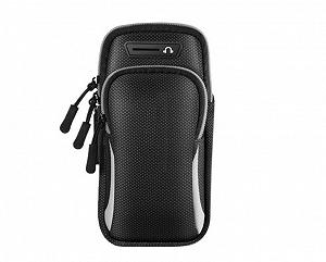 Сумка для бега CWa с 2 карманами 17х9,5 см Xiamen Черный 050580 - Фото 1