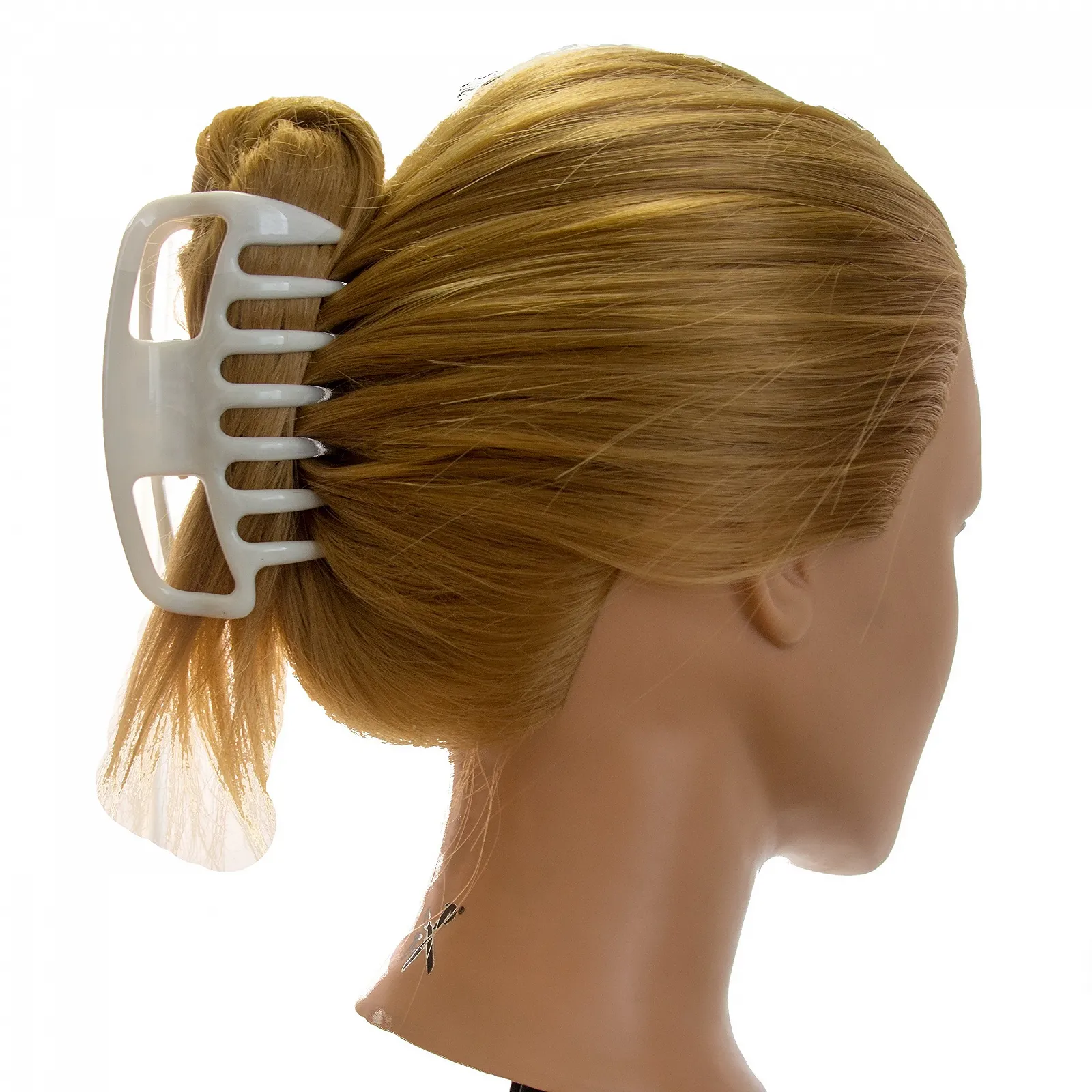 Заколка для волосся Welovebeads велика відкрита одностороння, 10 см, фото №2