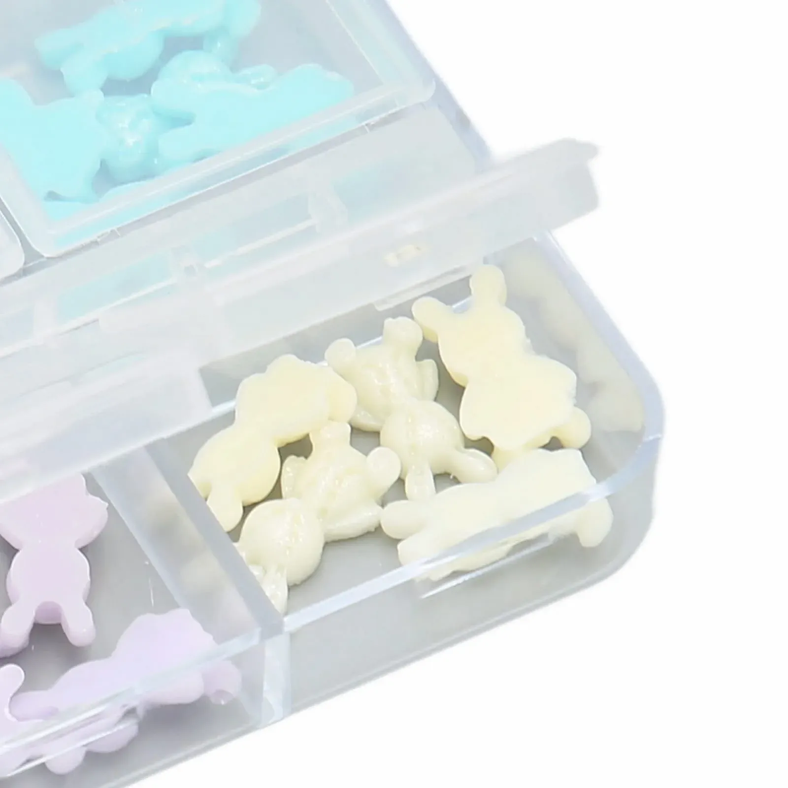 Подвески для ногтей Мишки, смола, 6 цветов, фото №9 Подвески для ногтей Мишки, смола, 6 цветов, фото №9