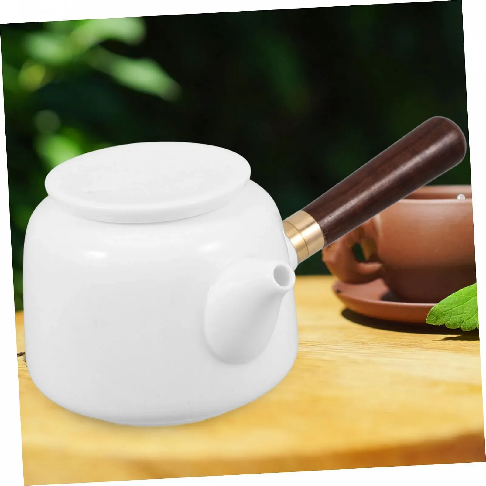 Чайник-заварник FUNNETOYU Керамический Белый, фото №8