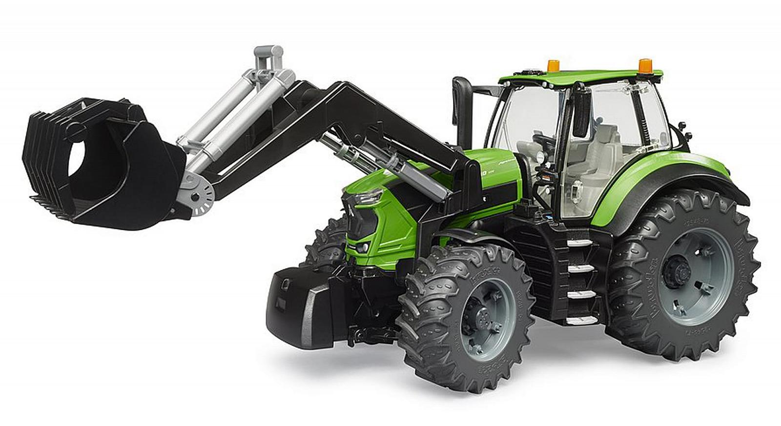 bruder 03161 Deutz 8280 TTV с фронтальным погрузчиком 1:16, фото №1
