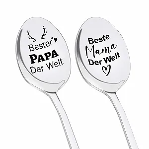 Ложка для кофе Best Mum and Dad in the World Цвет - Фото 1
