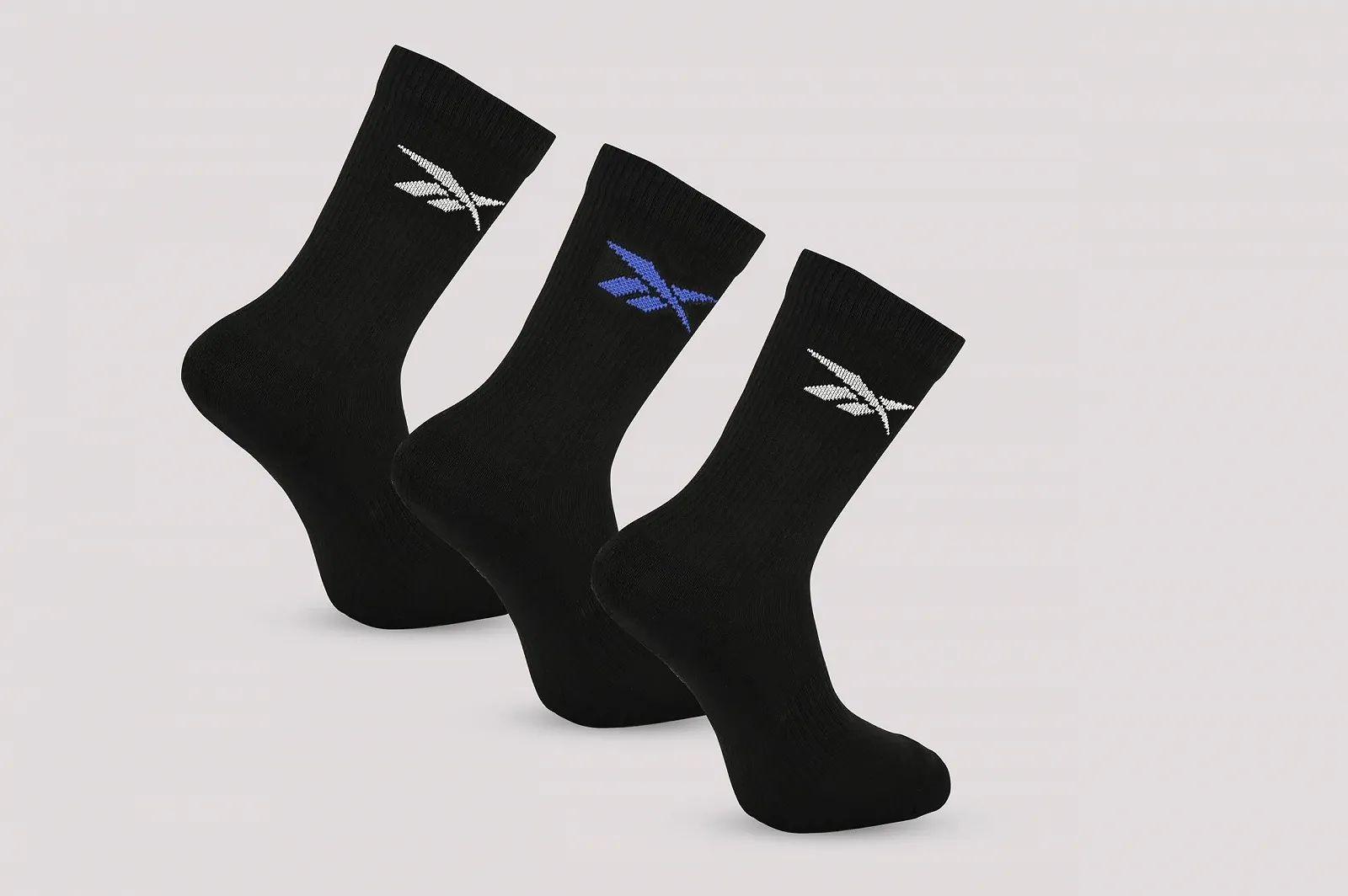 Носки Унисекс Reebok R0365-11, Голубые, 40-42 (3 пары в упаковке), фото №2