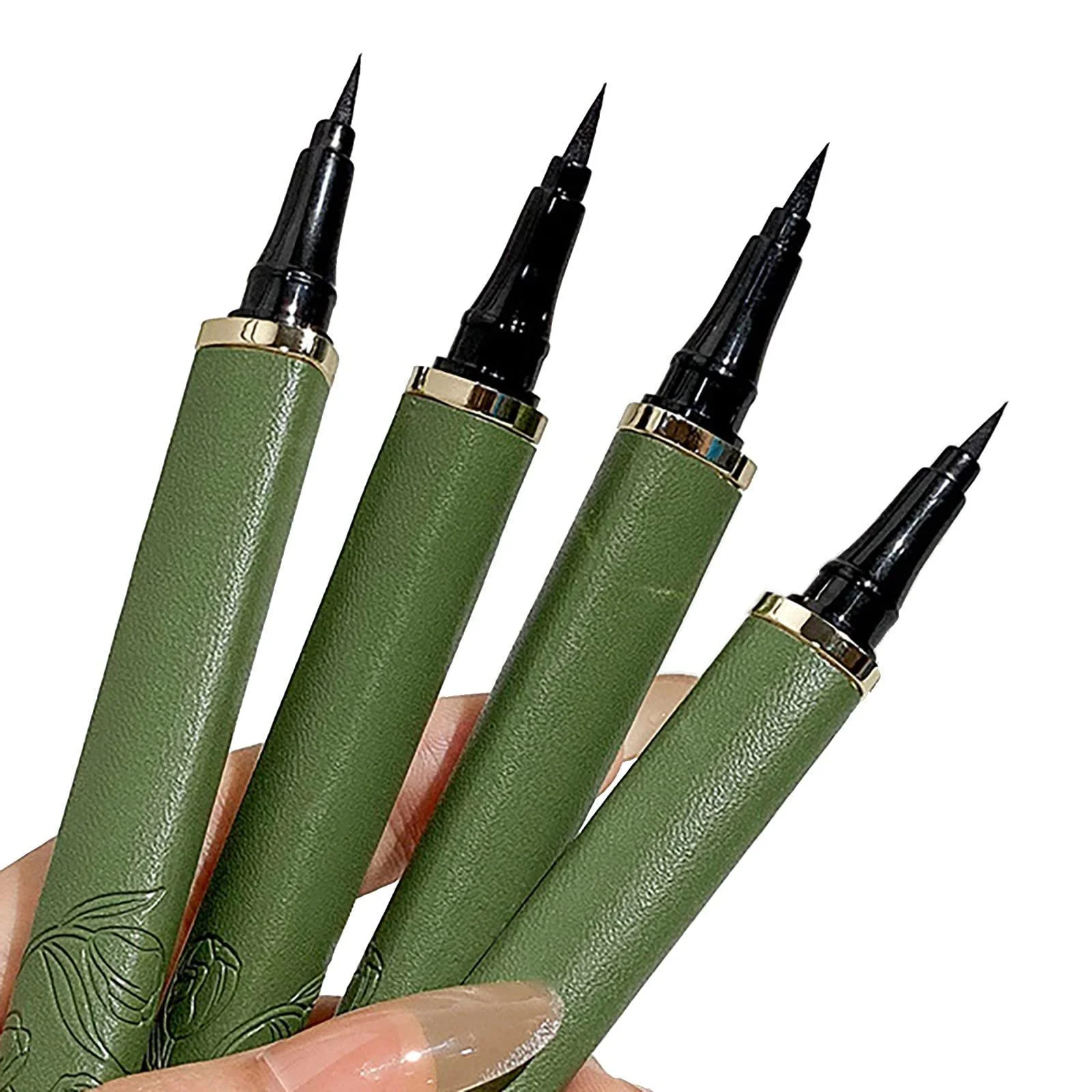 Підводка для очей, водостійка, ультратонка, точна, для макіяжу, чорна, 1 мл, фото №3