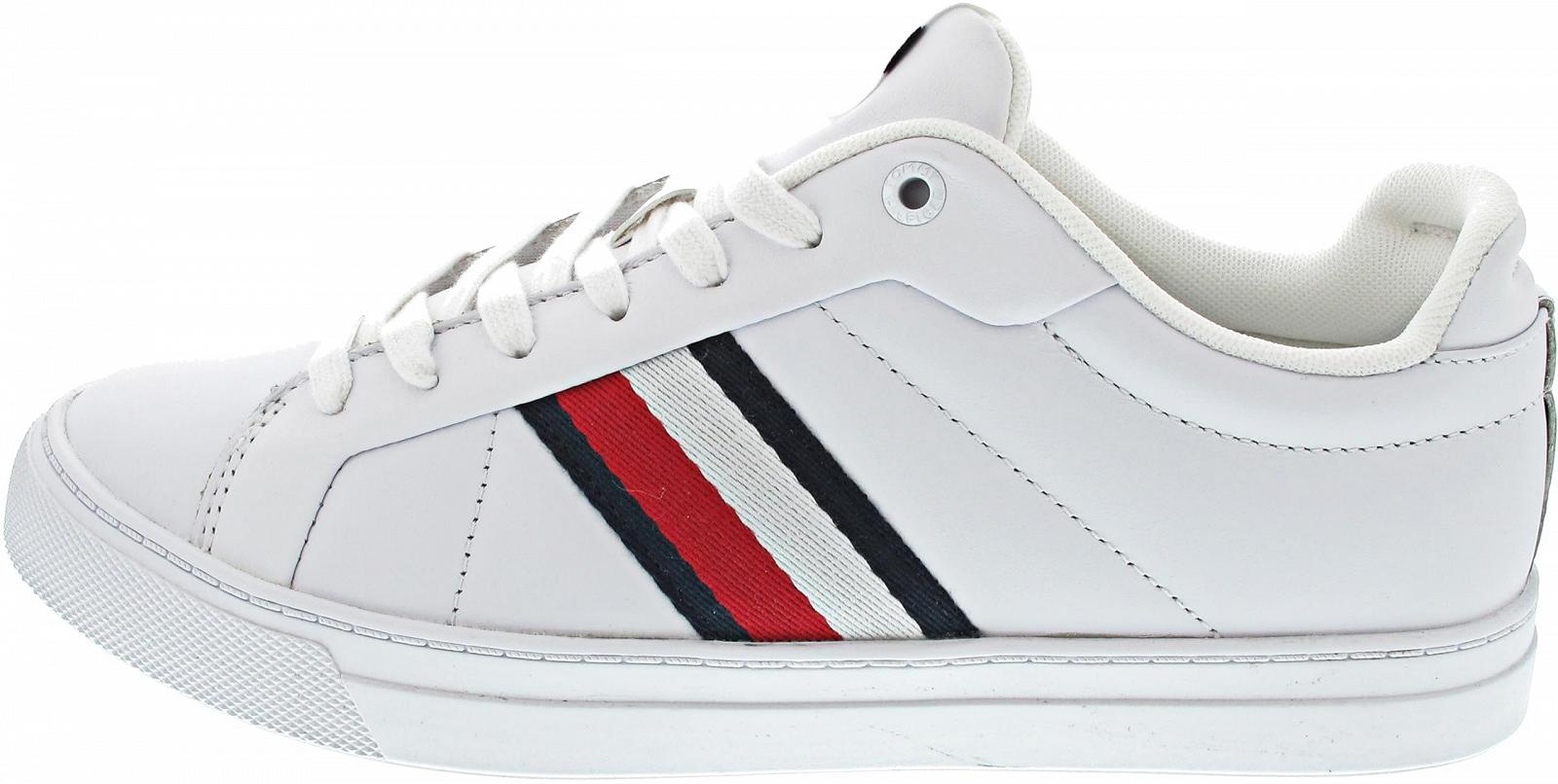 Кеды Tommy Hilfiger ICON Court LTH Stripes White 45 EU, фото №1