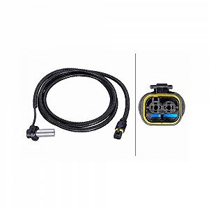 Датчик частоты вращения колеса HELLA 6PU 230 052-091 для MAN, передний мост справа - Фото 1