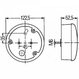 Задний фонарь HELLA 2SD 964 169-337 для AUWÄRTER VAN HOOL TERBERG-BENSCHOP SOLARIS synthetic.ua - Фото 1