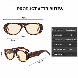 Винтажные большие солнцезащитные очки Long Keeper Круглые Мужские Ретро synthetic.ua - Фото 1