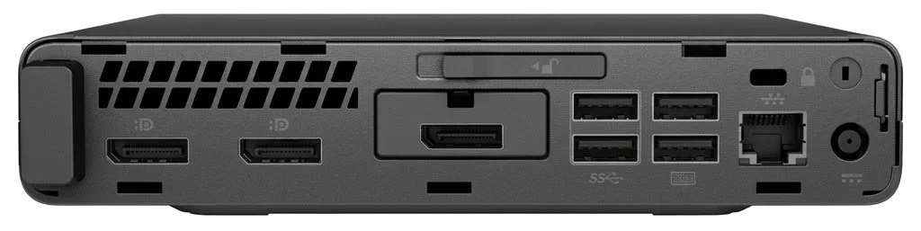 Міні ПК HP EliteDesk 800 G3 / Intel Core i5-7500T / RAM 16GB / SSD 256GB / LAN / Wi-Fi / Bluetooth / Windows 11 / Чорний, фото №5 Міні ПК HP EliteDesk 800 G3 / Intel Core i5-7500T / RAM 16GB / SSD 256GB / LAN / Wi-Fi / Bluetooth / Windows 11 / Чорний, фото №5