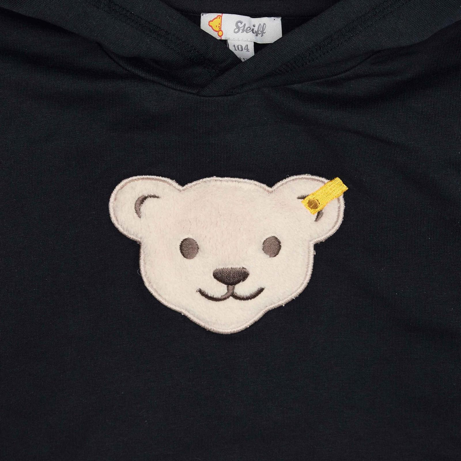 Толстовка Steiff Jungen с капюшоном Teddykopf mit Squeezer (1 шт.), фото №3