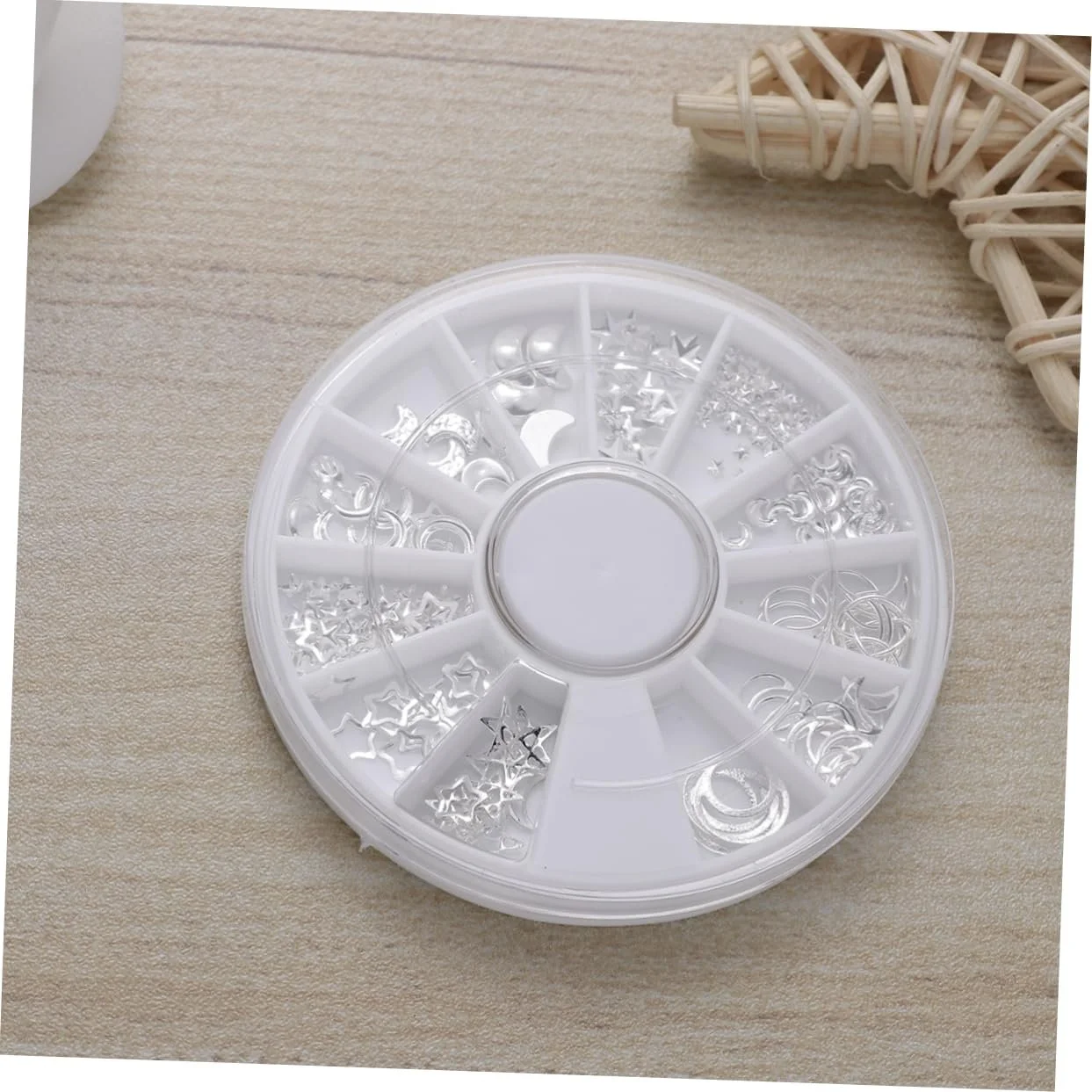 Металлические украшения для ногтей FRCOLOR 3 шт разных форм для натуральных и искусственных ногтей, фото №5 Металлические украшения для ногтей FRCOLOR 3 шт разных форм для натуральных и искусственных ногтей, фото №5